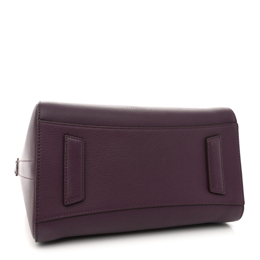 Sugar Goatskin Small Antigona Dark Purple - Image 3