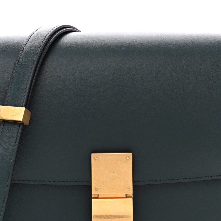 Box Calfskin Medium Classic Box Flap Bag Amazone - Image 8
