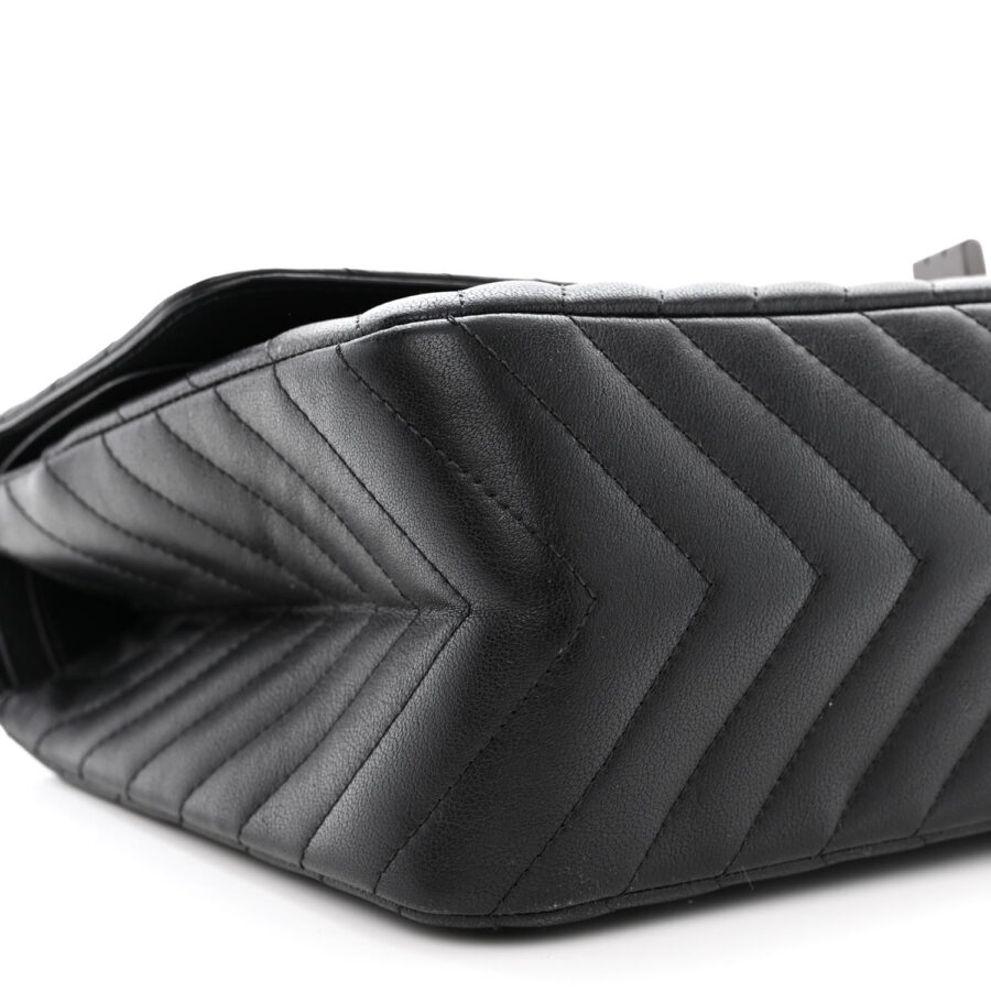 Sheepskin Chevron Quilted 2.55 Reissue 227 Flap So Black - Image 7