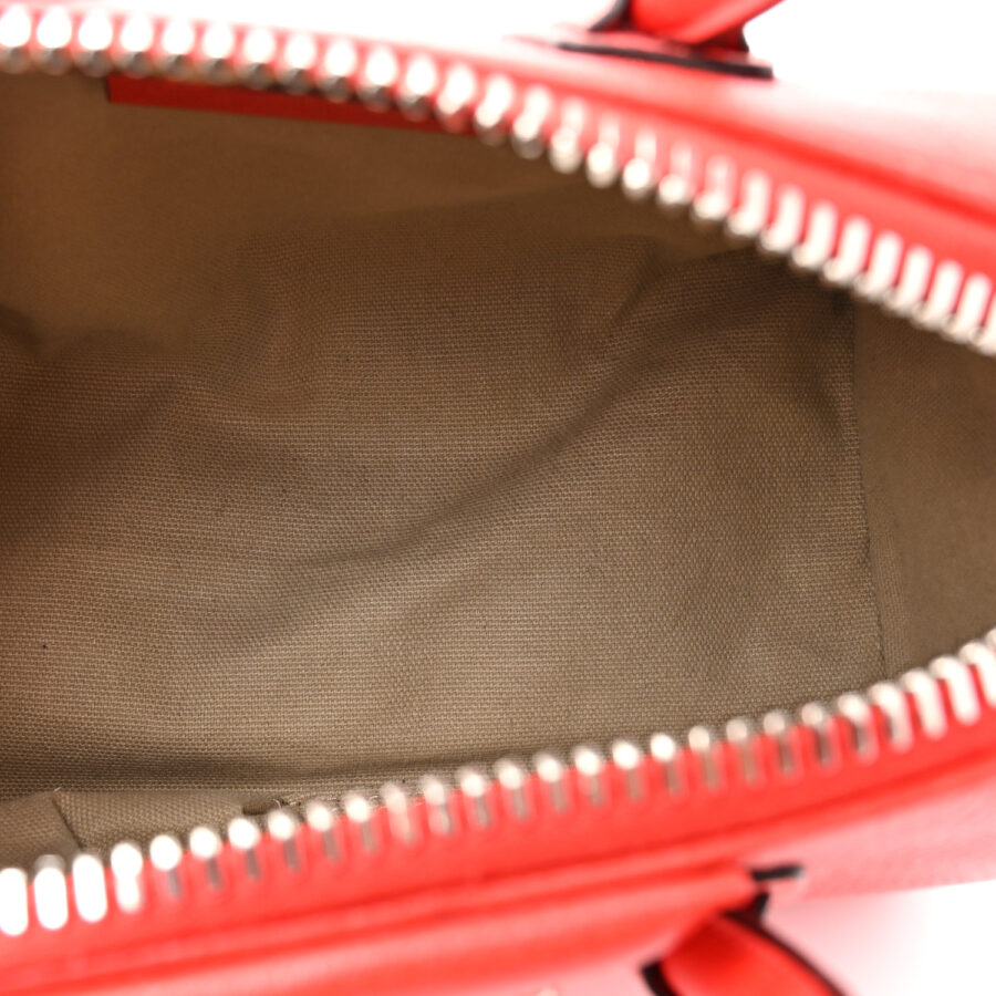 Sugar Goatskin Mini Antigona Pop Red - Image 4