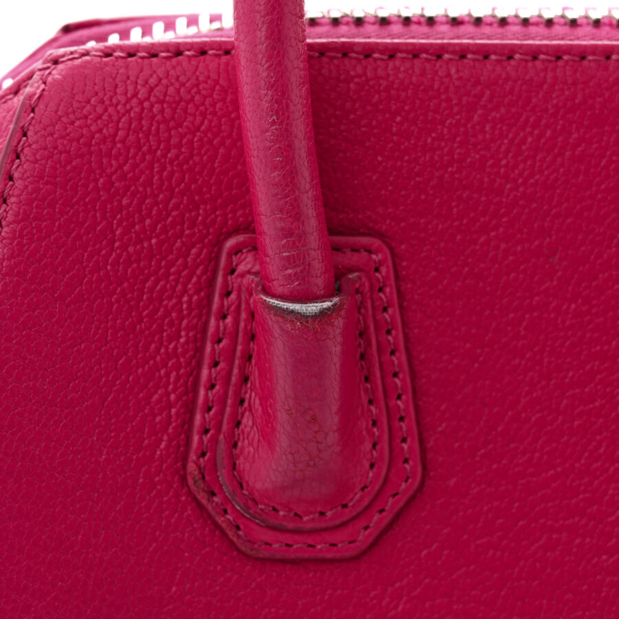 Sugar Goatskin Mini Antigona Fushia - Image 11