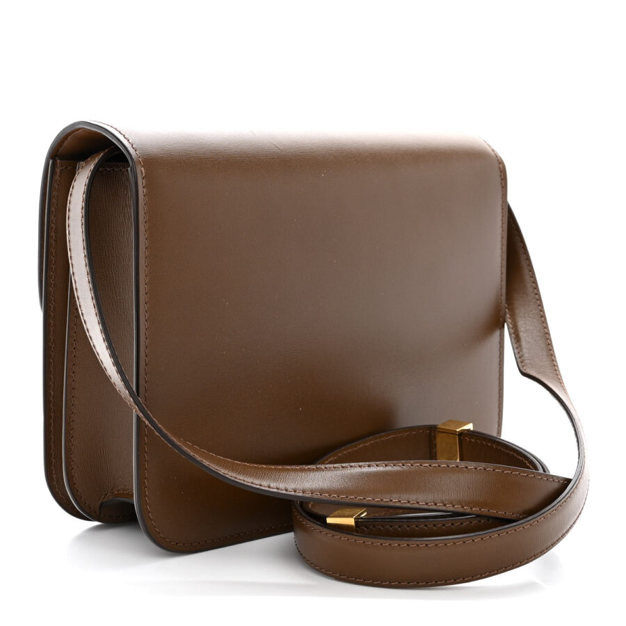 Box Calfskin Teen Classic Box Flap Bag Camel - Image 2