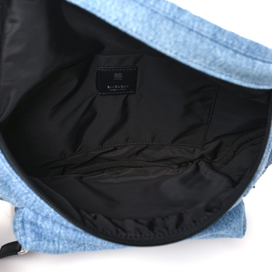 Essential U Denim Belt Bag Light Blue - Image 4