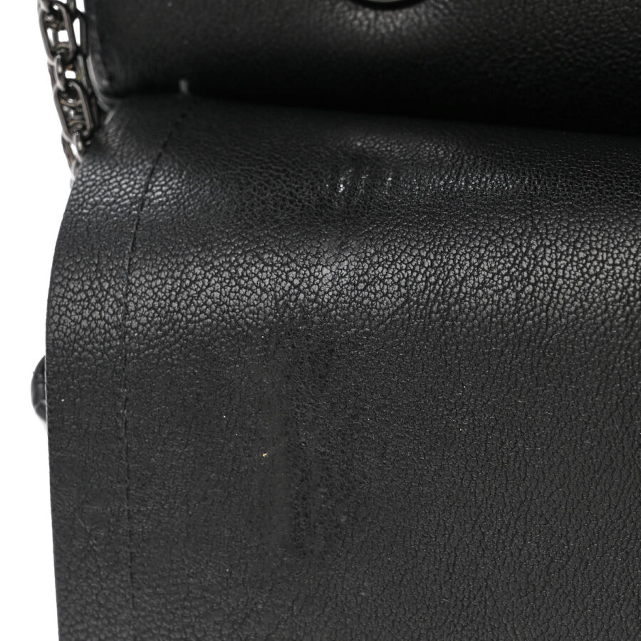 Sheepskin Chevron Quilted 2.55 Reissue 227 Flap So Black - Image 9