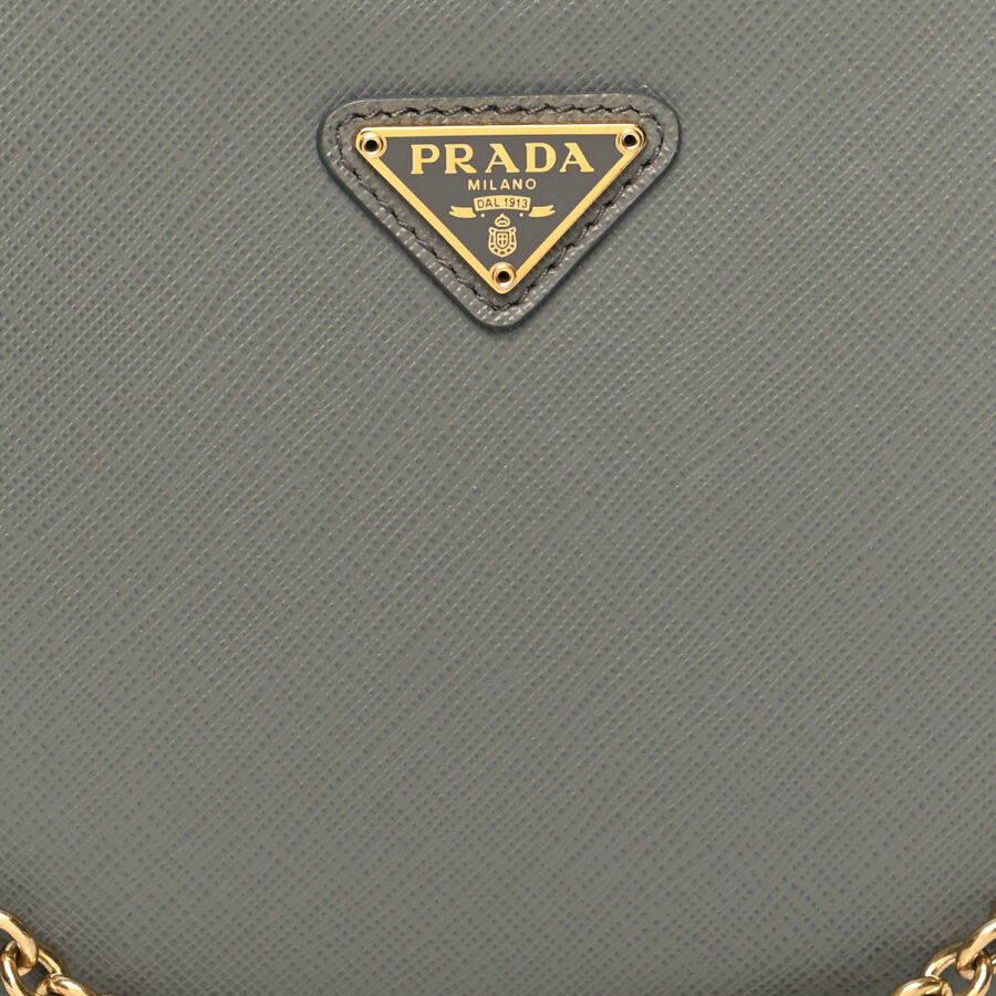 Saffiano Re-Edition 2005 Shoulder Bag Ardesia - Image 6