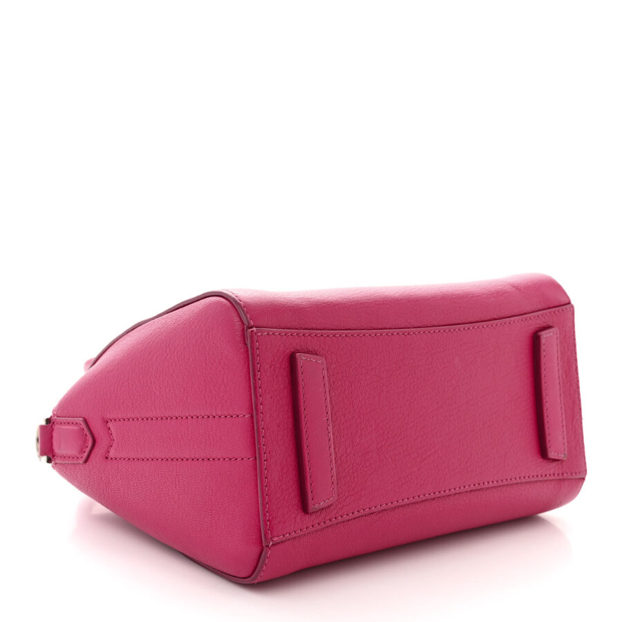 Sugar Goatskin Mini Antigona Fushia - Image 3