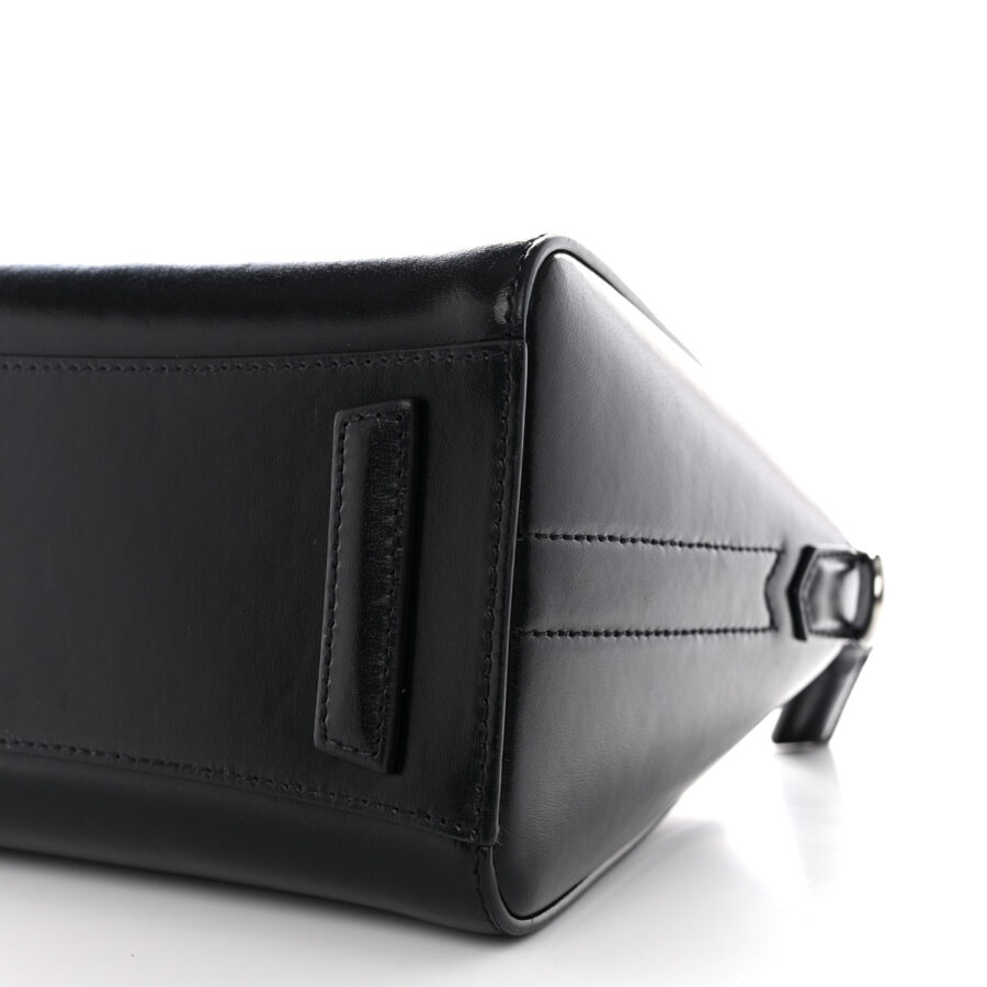 Shiny Lord Calfskin Mini Antigona Black - Image 9