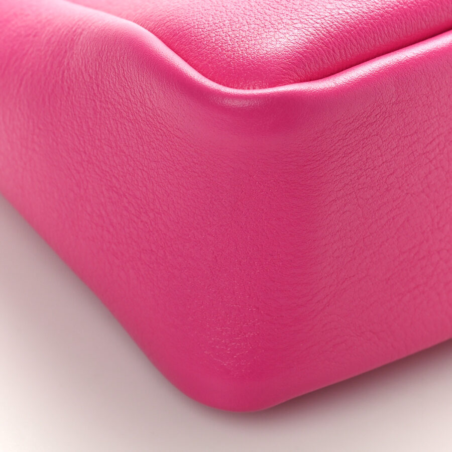 Grained Calfskin Mini G-Lock Hobo Neon Pink - Image 7