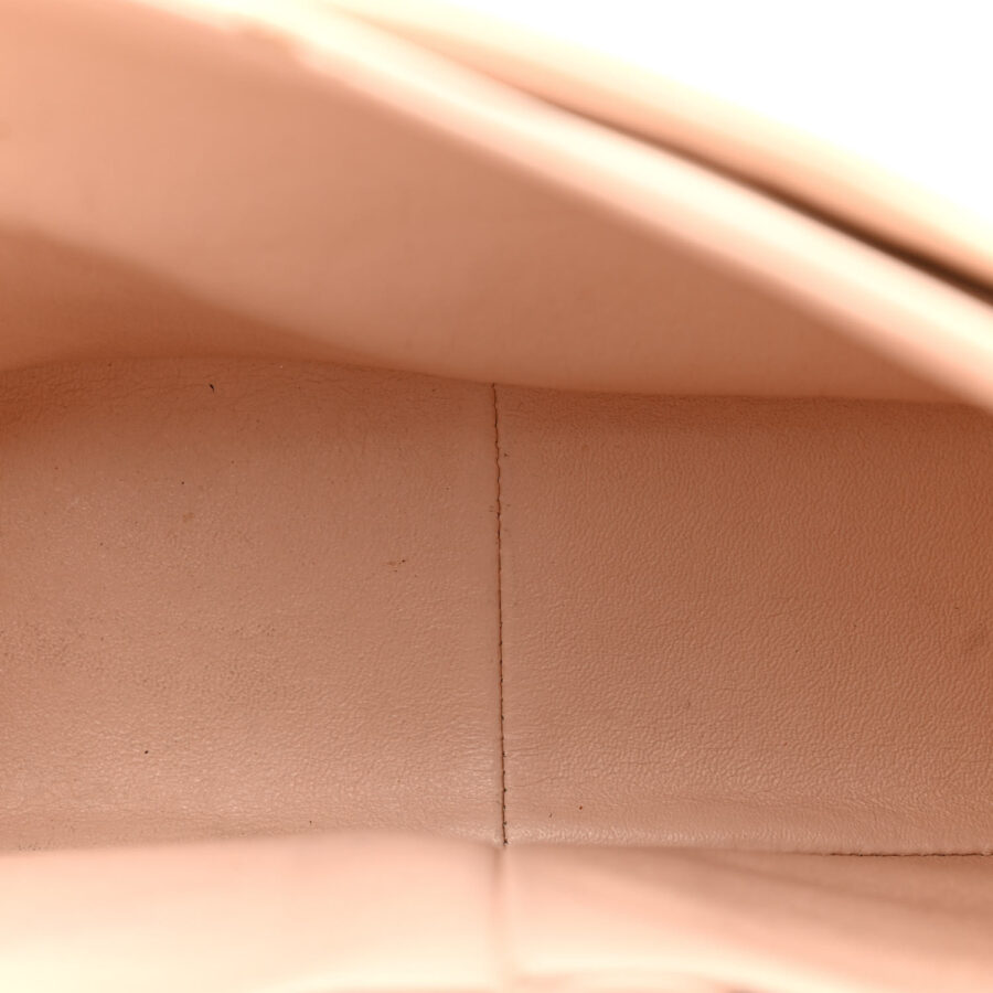 Caviar Quilted Jumbo Double Flap Light Pink - Image 4