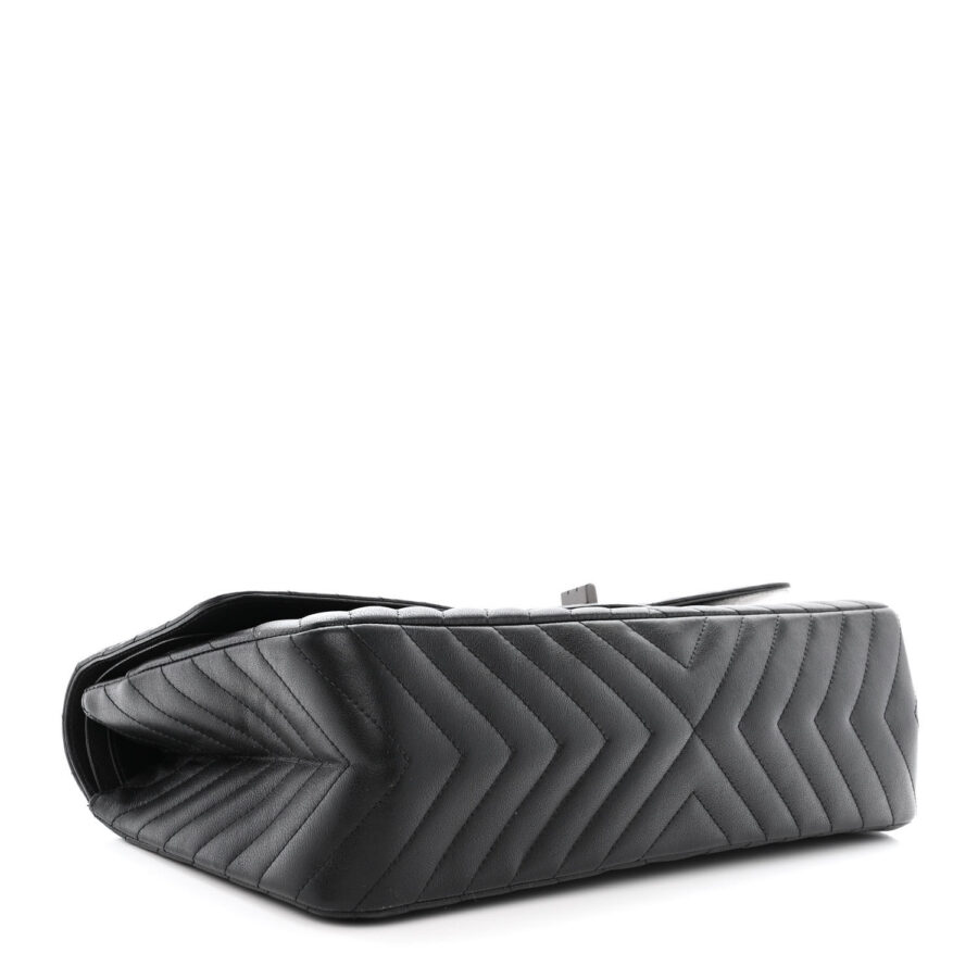Sheepskin Chevron Quilted 2.55 Reissue 227 Flap So Black - Image 3
