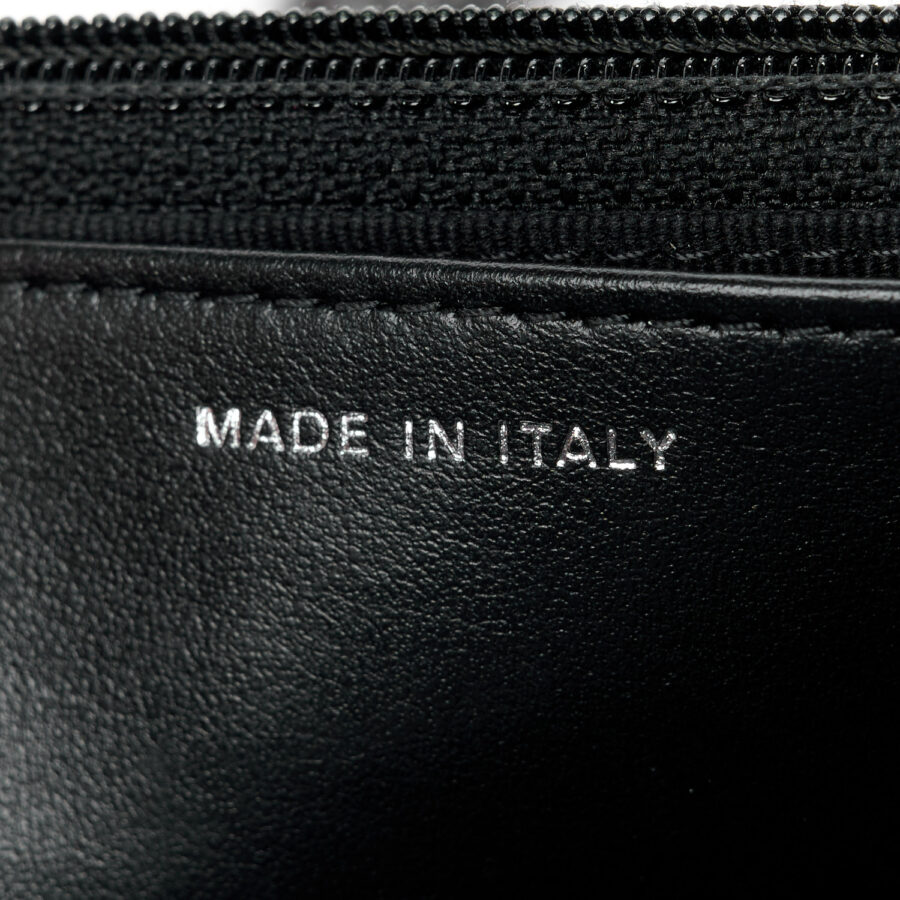 Aged Calfskin Quilted Reissue Wallet On Chain WOC So Black - Image 6