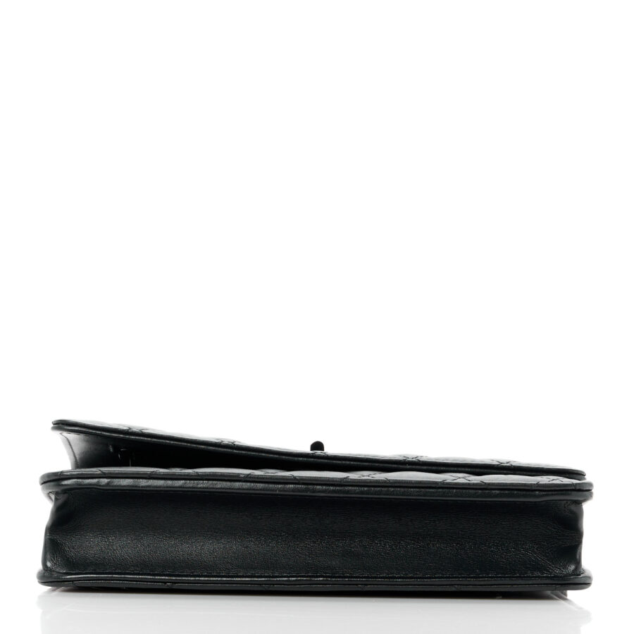 Aged Calfskin Quilted Reissue Wallet On Chain WOC So Black - Image 10