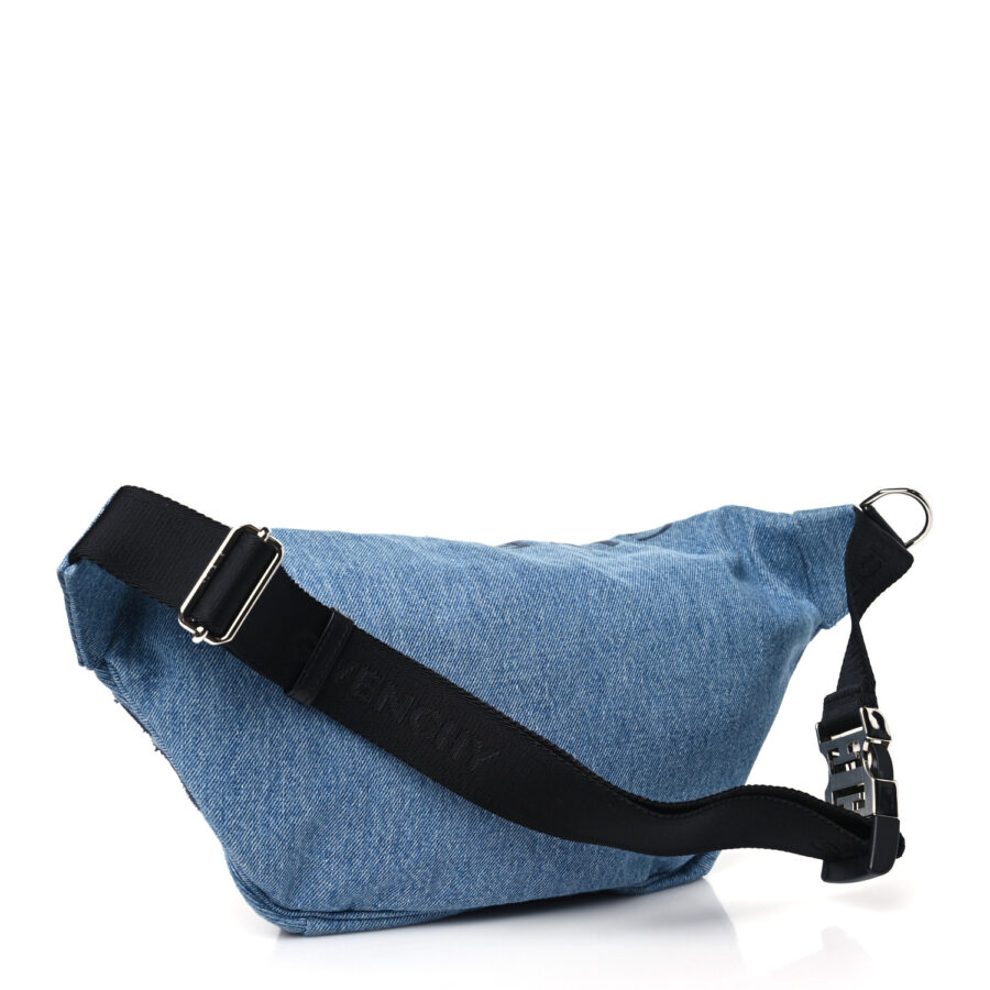 Essential U Denim Belt Bag Light Blue - Image 2