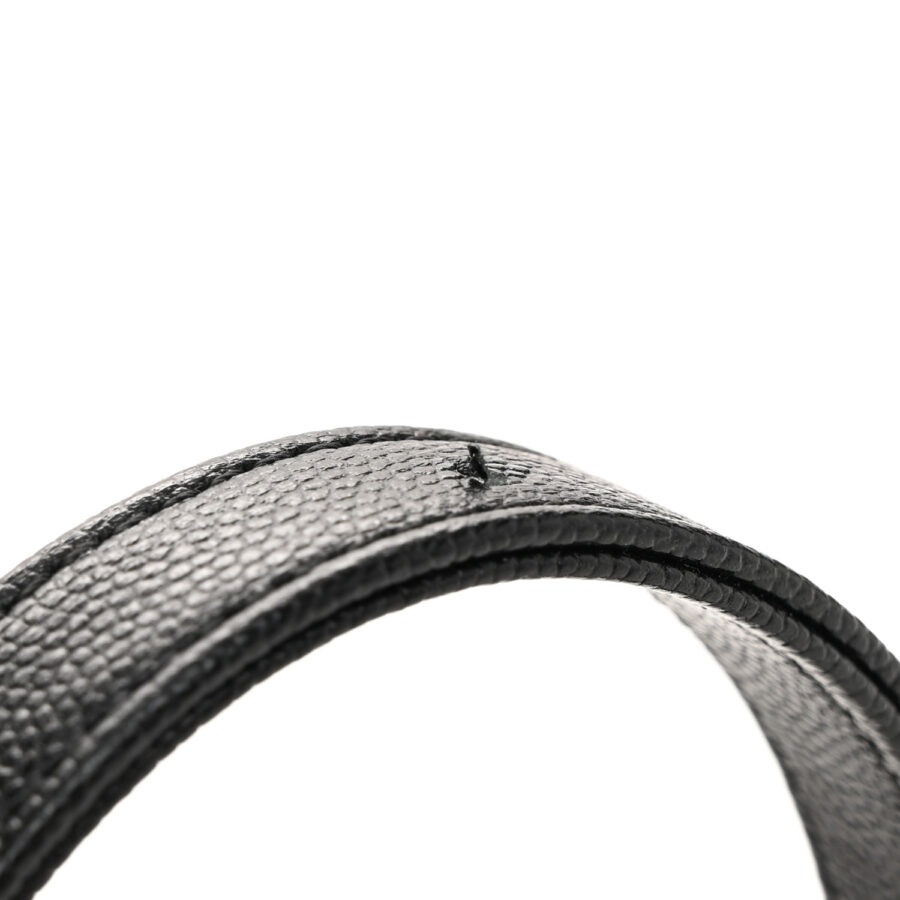 Caviar Chevron Quilted Mini Coco Handle Flap Black - Image 9